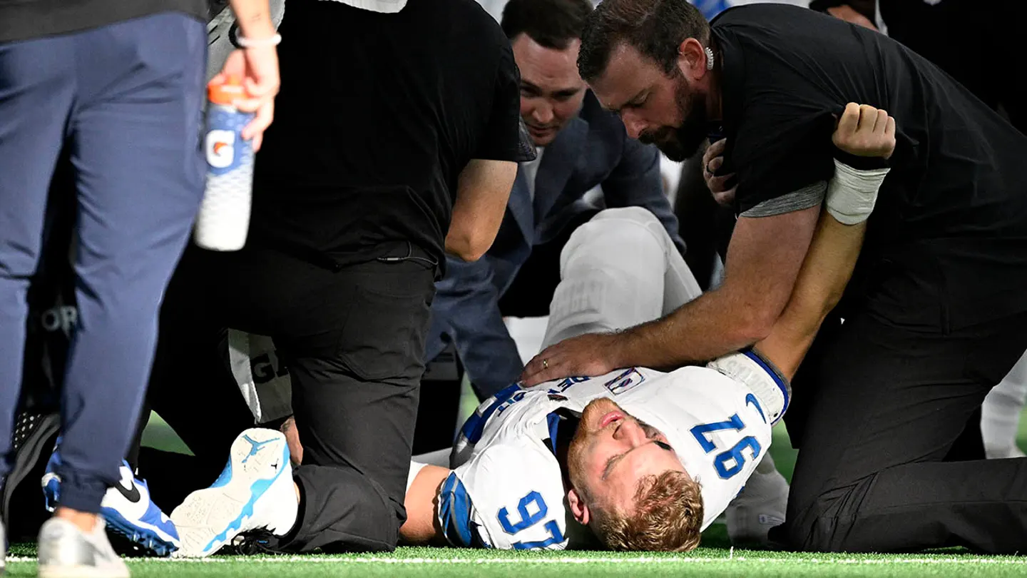 Detroit Lions Give Update on Aidan Hutchinson’s Terrifying Leg Injury