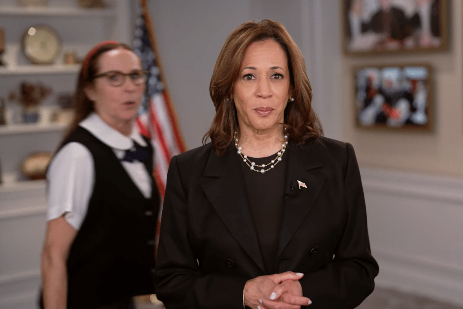 Kamala Harris’s Cringeworthy Al Smith Dinner Video Misses the Mark with a ’Weird’ SNL Cameo