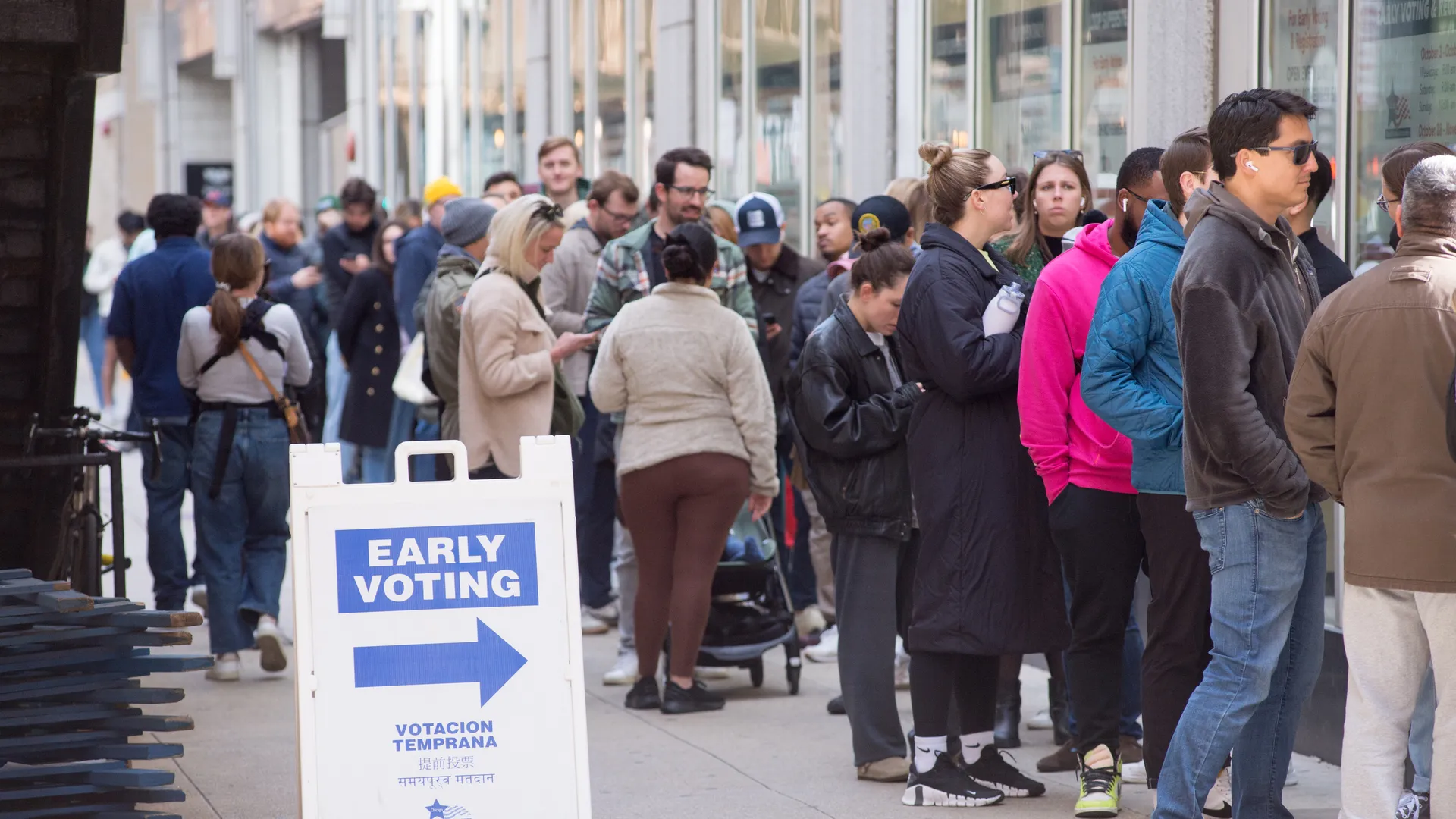 Early Voting Kicks Off Nationwide as Campaigns Urge Supporters to Bank Votes Early