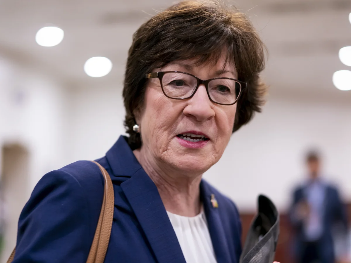 Susan Collins Faces Backlash for Opposing Trump’s Cabinet Nominees