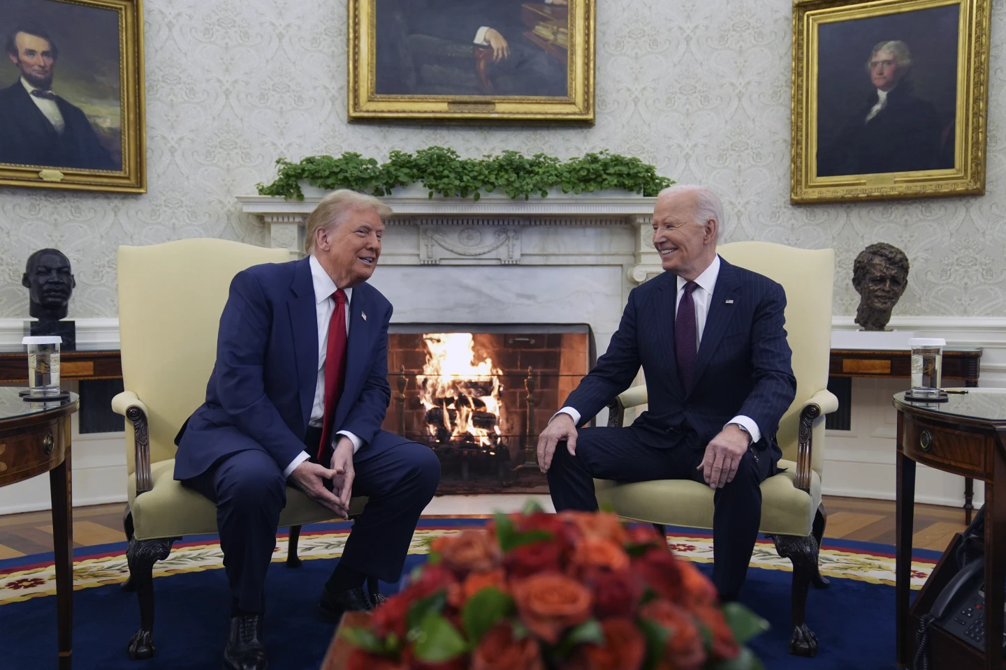 Trump Returns to the White House: Meeting with President Biden Marks Transition of Power