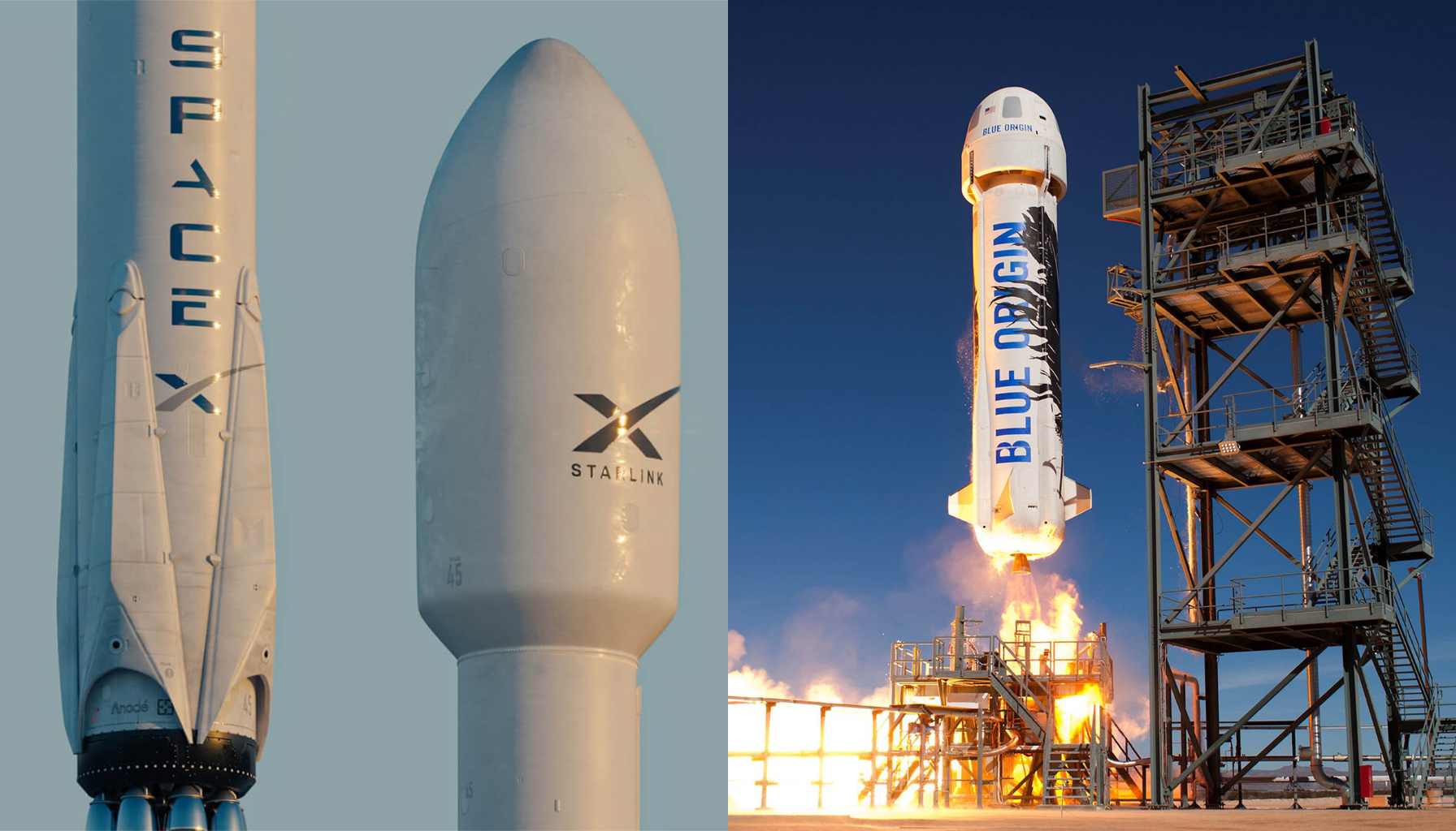 spacex blue origin